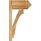 Ekena Millwork Imperial Arts & Crafts Rough Sawn Outlooker, Western Red Cedar, 8"W x 16"D x 28"H OUT08X16X28IMP03RWR - alternate 3